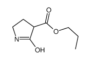 propyl 2-oxopyrrolidine-3-carboxylate结构式