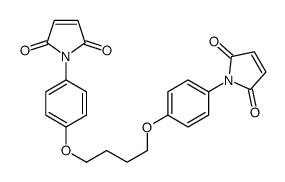 1,4-BIS(4-MALEIMIDOPHENOXY)BUTANE Structure