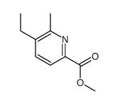 methyl 5-ethyl-6-methylpyridine-2-carboxylate结构式