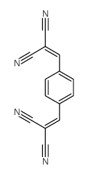 Propanedinitrile,2,2'-(1,4-phenylenedimethylidyne)bis- Structure