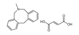 (Z)-but-2-enedioic acid,11-methyl-10,12-dihydro-5H-benzo[d][2]benzazocine Structure