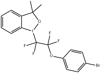 Alcohol Togni-(4-Br-PhOCF2F2)-reagent structure