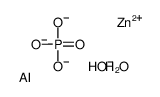 zinc,aluminum,hydroxide,phosphate,hydrate结构式