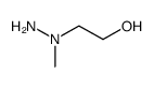 1-(2-hydroxyethyl)-1-methylhydrazine结构式