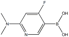 4-Fluoro-2-(dimethylamino)pyridine-5-boronic acid picture