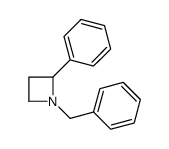 1-benzyl-2-phenylazetidine Structure