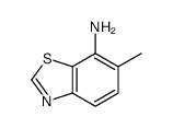 7-Benzothiazolamine,6-methyl-(9CI)结构式