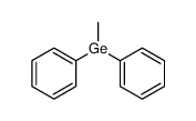 methyl(diphenyl)germane Structure