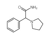 1-Pyrrolidineacetamide,a-phenyl- structure