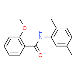 N-(2,5-Dimethylphenyl)-2-methoxybenzamide structure