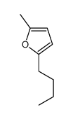 2-butyl－5－methylfuran structure