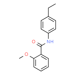 N-(4-Ethylphenyl)-2-methoxybenzamide结构式