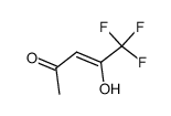 3-Penten-2-one,5,5,5-trifluoro-4-hydroxy- Structure