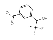 2,2,2-TRIFLUORO-1-(3-NITROPHENYL)-ETHANOL structure