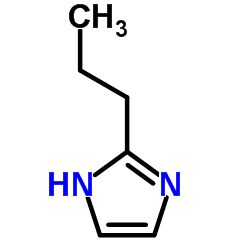 2-丙基咪唑结构式