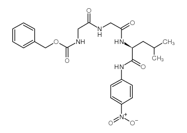 Z-Gly-Gly-Leu-pNA structure