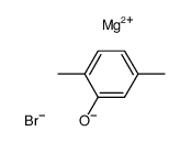 (2,5-Dimethylphenoxy)magnesium bromide结构式