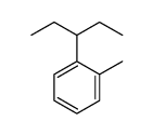 1-methyl-2-(1-ethylpropyl)benzene Structure