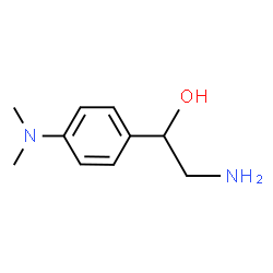 2-Amino-1-[4-(dimethylamino)phenyl]ethanol结构式