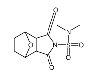 N-(Dimethylsulfamoyl)-7-oxabicyclo[2.2.1]heptane-2,3-dicarbimide Structure