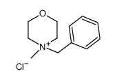 4-Benzyl-4-methylmorpholin-4-ium chloride Structure