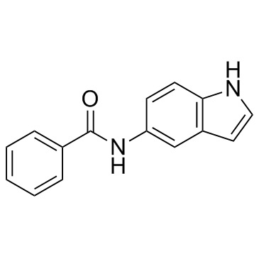 N-(1H-吲哚-5-基)苯甲酰胺图片