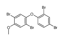 1,4-dibromo-2-(2,4-dibromophenoxy)-5-methoxybenzene结构式