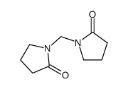 1,1'-methylenebis(pyrrolid-2-one)结构式