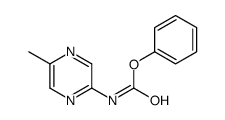 phenyl N-(5-methylpyrazin-2-yl)carbamate Structure