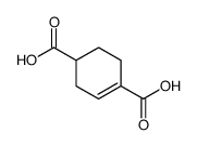 cyclohexene-1,4-dicarboxylic acid Structure