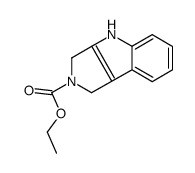 ethyl 3,4-dihydro-1H-pyrrolo[3,4-b]indole-2-carboxylate Structure