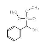 dimethoxyphosphoryl-phenyl-methanol Structure