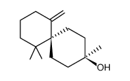 Dihydro-β-chamigren-3β-ol Structure