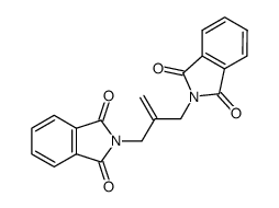 N,N'-(2-methylene-propane-1,3-diyl)-bis-phthalimide Structure