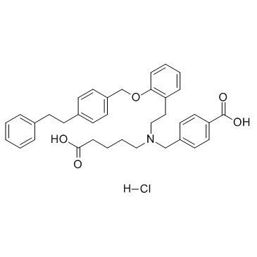 Cinaciguat盐酸盐结构式