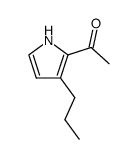 Ethanone, 1-(3-propyl-1H-pyrrol-2-yl)- (9CI)结构式