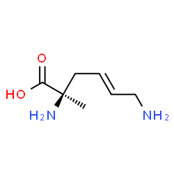 4-Hexenoicacid,2,6-diamino-2-methyl-,(2R,4E)-(9CI)结构式