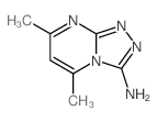 2,4-dimethyl-1,5,7,8-tetrazabicyclo[4.3.0]nona-2,4,6,8-tetraen-9-amine Structure