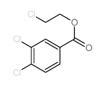 2-chloroethyl 3,4-dichlorobenzoate Structure