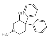 1-Methyl-4,4-diphenyl-3-piperidinol picture