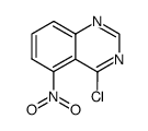 4-chloro-5-nitro-quinazoline结构式