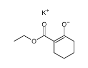 Kalium-Verbindung des 2-Oxo-cyclohexan-carbonsaeure-(1)-aethylesters结构式