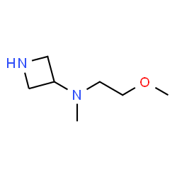 3-Azetidinamine,N-(2-methoxyethyl)-N-methyl-(9CI)结构式