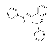 1,3,5-Triphenyl-2-pentene-1,5-dione Structure