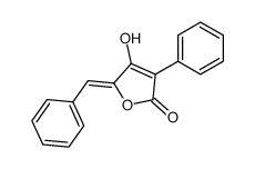 (Z)-5-benzylidene-4-hydroxy-3-phenylfuran-2(5H)-one picture