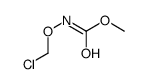 methyl N-(chloromethoxy)carbamate Structure