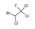 2-bromo-1,1,2-trichloro-1-fluoro-ethane Structure