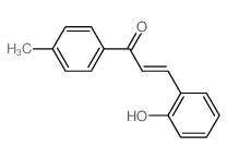 2-Propen-1-one, 3-(2-hydroxyphenyl)-1-(4-methylphenyl)-, (E)-结构式