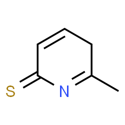 2(5H)-Pyridinethione,6-methyl-(9CI) structure