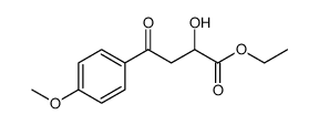 Benzenebutanoic acid, α-hydroxy-4-methoxy-γ-oxo-, ethyl ester结构式